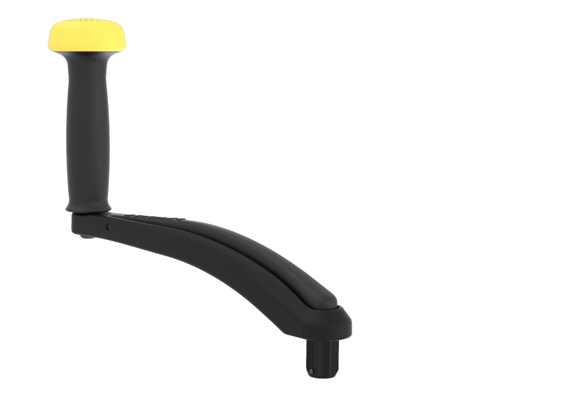Lewmar 29141500BK 250MM Protouch Handle with Power Grip Black