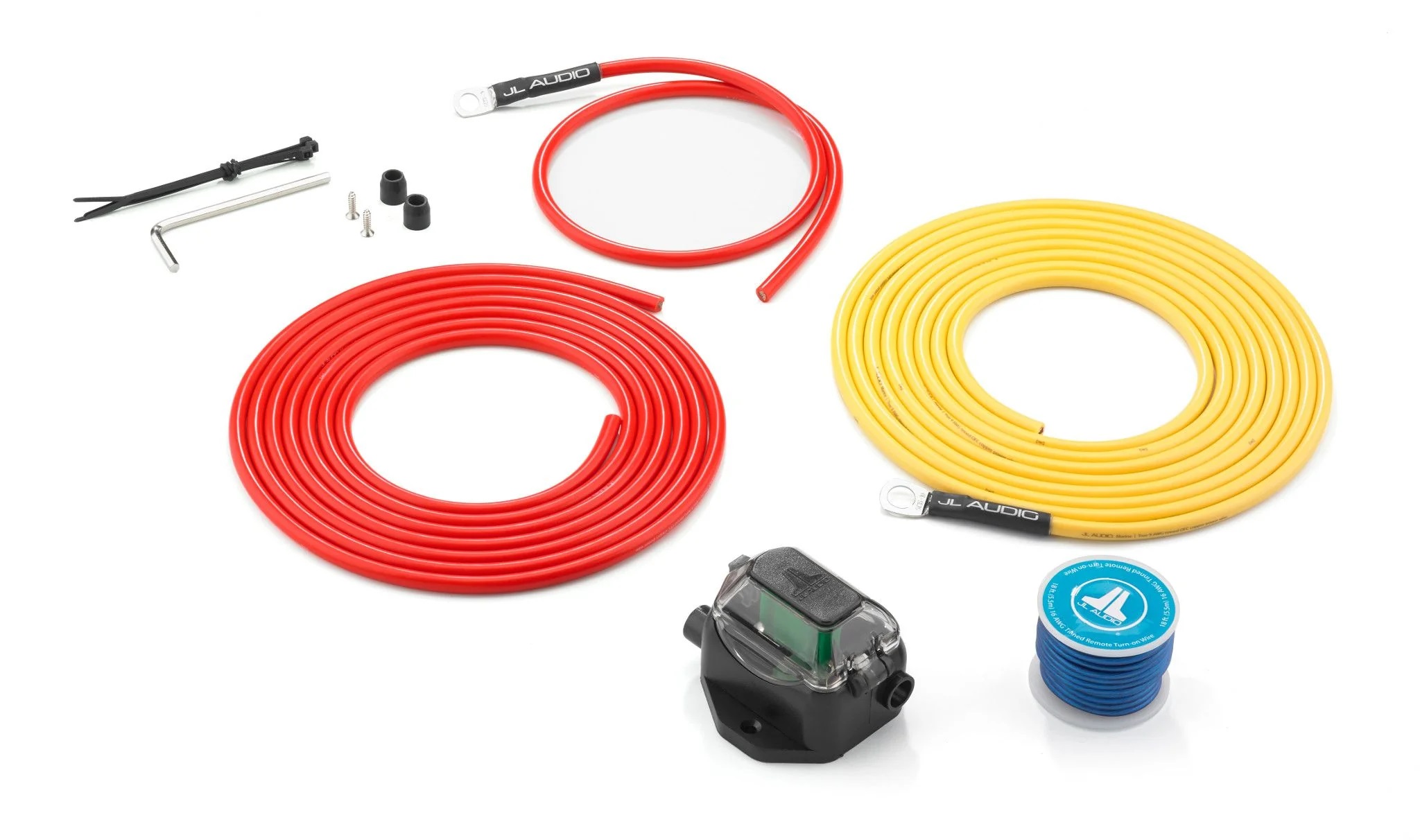 JL Audio 010-13649-00 12v Power Connection Kit 9 AWG Within 12 Ft XMD-PCS30A-1-L12 90400