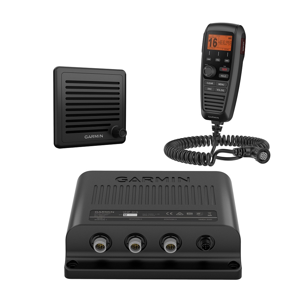 Garmin 010-02047-00 VHF315 VHF Radio Black
