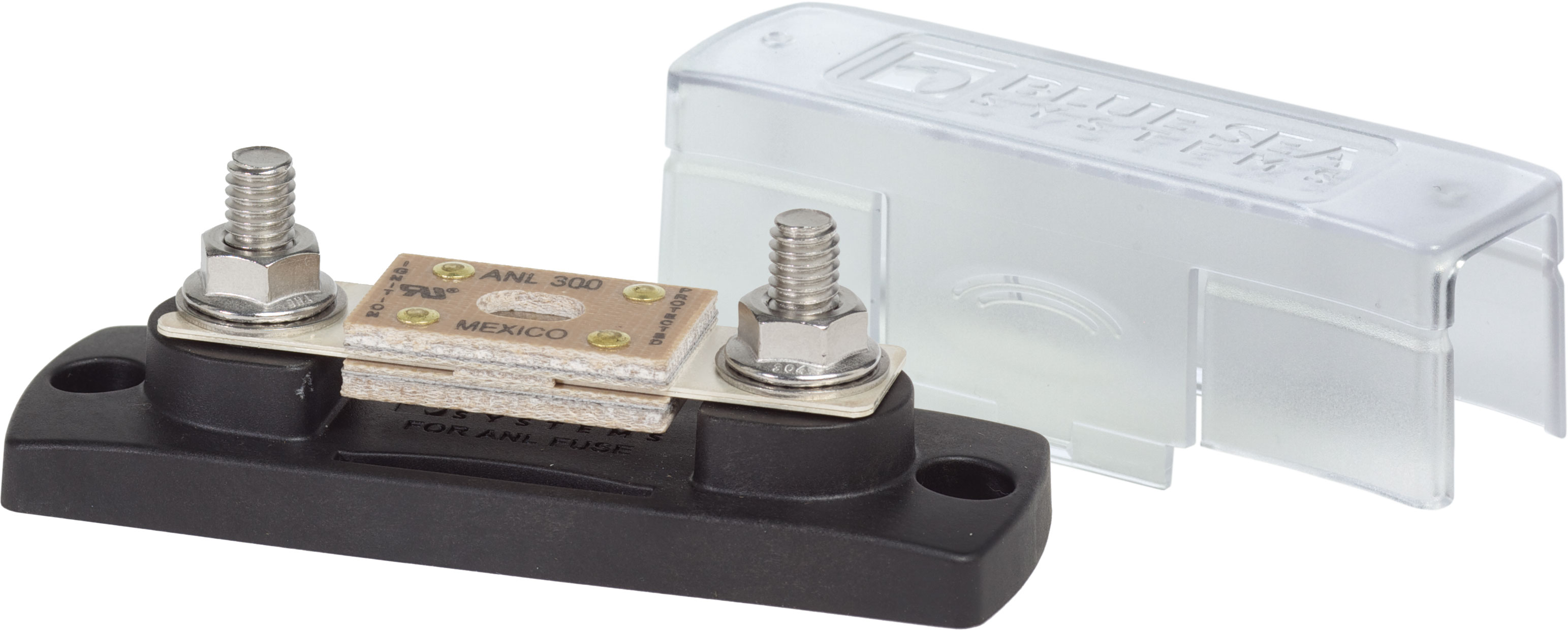 Blue Sea 5005-BSS 5005 ANL Fuse Block with Insulating Cover 35 to 300 Amp