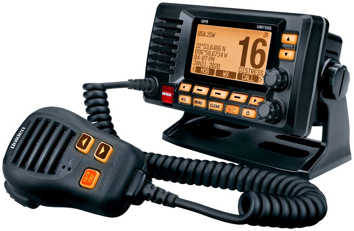 Uniden UM725GBT BK UM725GBT Black VHF