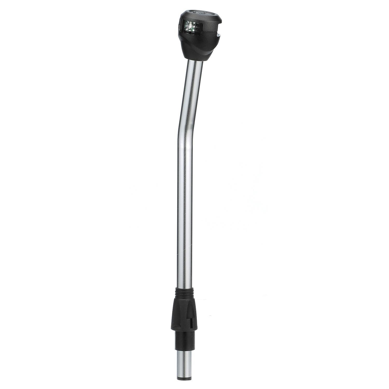 Attwood NV6LC1-14A7 LightArmor Bi-Color 14in Angled Locking Collar Pole 2-Pin LED