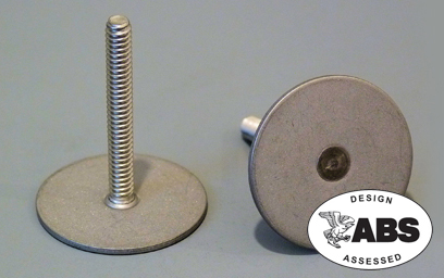 Weld ST125-1024-24SS Mount 1.50in Tall #10 SS Stud 1.25in Base 10 Pack