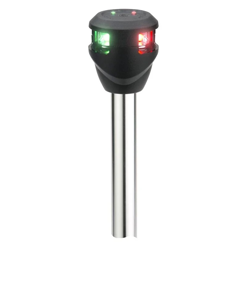 Attwood NV6LC1-14-7 LightArmor Bi-Color 14in Straight Locking Collar Pole 2-Pin LED