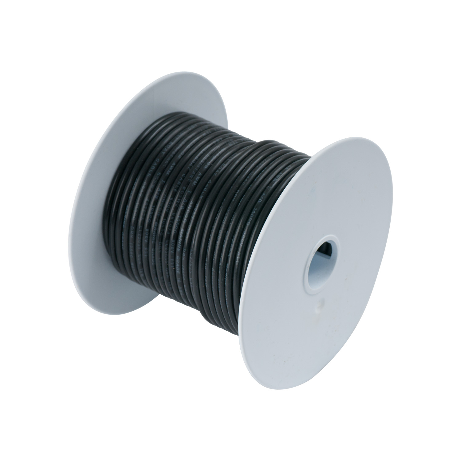 Ancor 100010 #18 Black 100ft Spool Tinned Copper