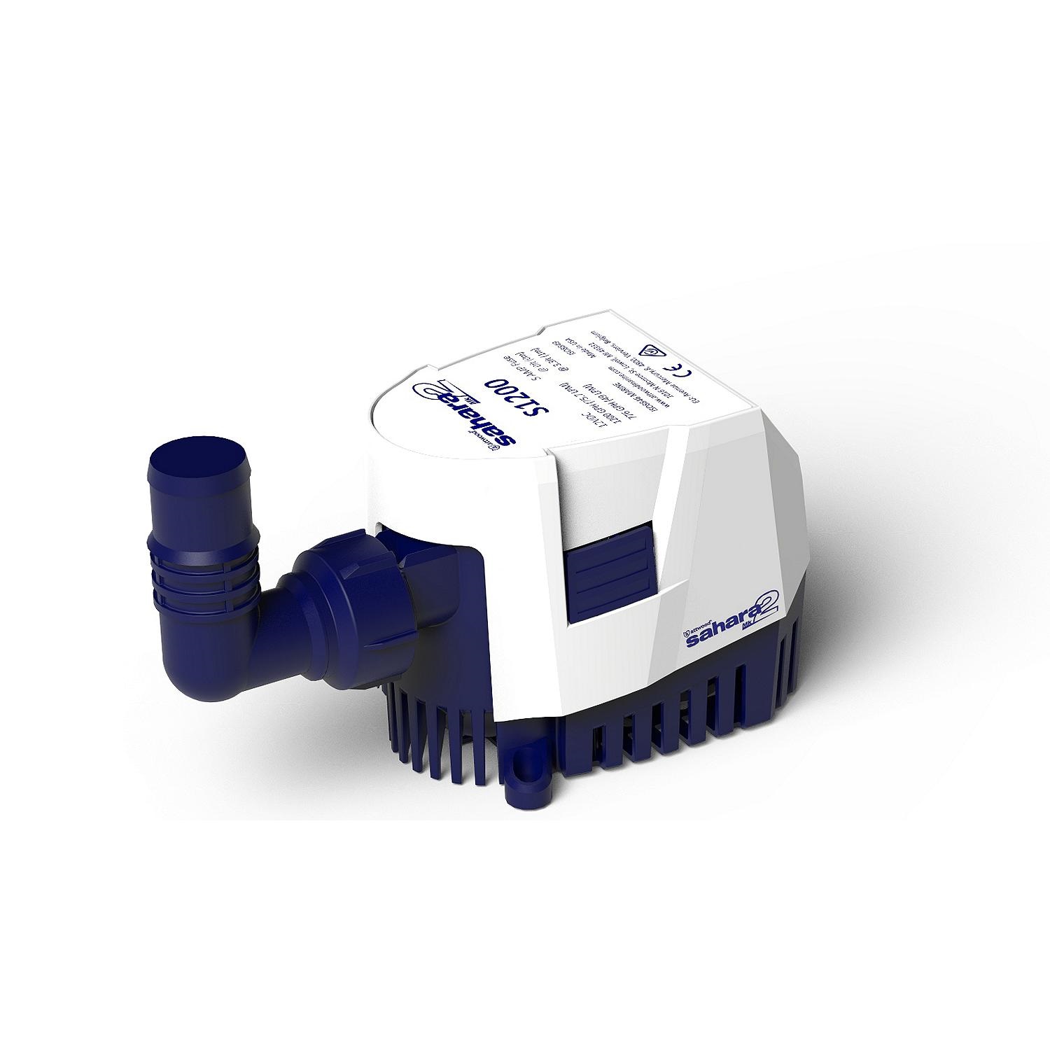Attwood 5512-7 Sahara MK2 S1200 12vDC 6 Amp Bilge Pump