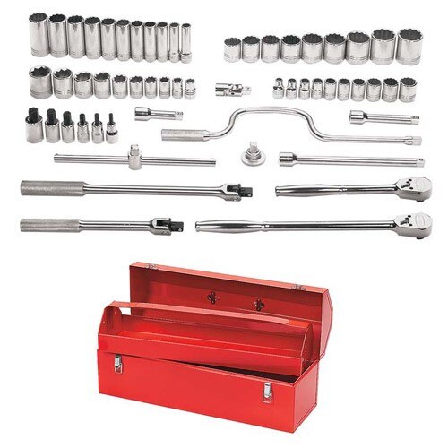 Williams SNPWSS-57TB Socket/Tool Set 1/2 Inch High-Grade Chrome Vanadium Steel