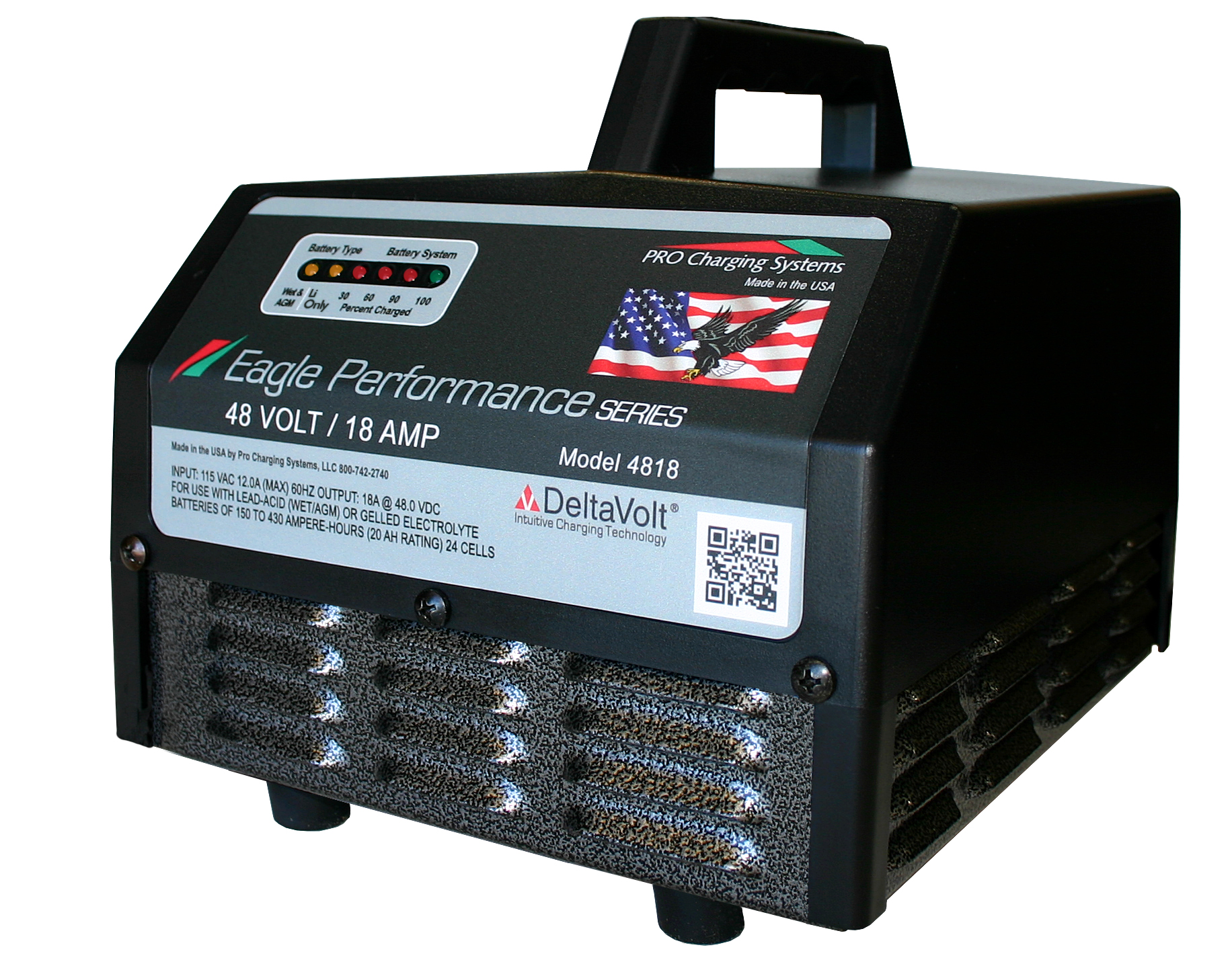 Pro i4818CH Charging Eagle Performance i4818 for Golf Carts Requires Adapter Cable