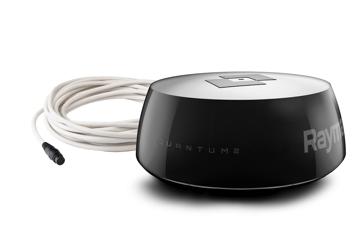 Raymarine Q24D Quantum 2 Black Radar Dome With 15m Cables