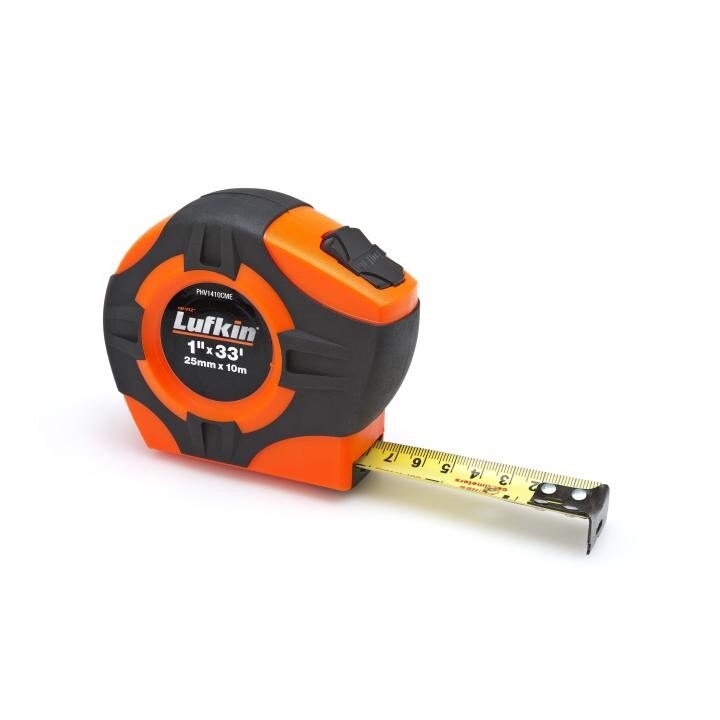 APEX LFKPHV1410CMEN Power Tape 33 ft Steel Clearcoat A20 1 Inch SAE/Metric