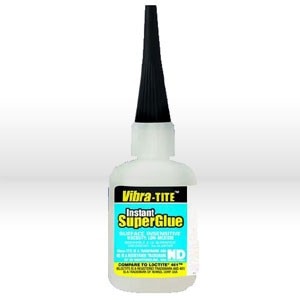 Vibra-Tite VIB39528 Super Glue Cyanoacrylates/Superglues 1 oz tube 65F to +180F