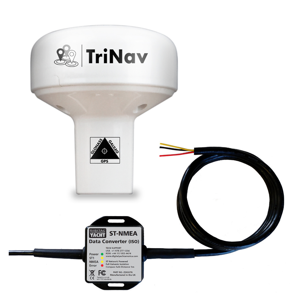 Digital Yacht ZDIGGPS160ST GPS160 TriNav GPS. Glonass, Galileo Sensor SeaTalk 1 Bundle