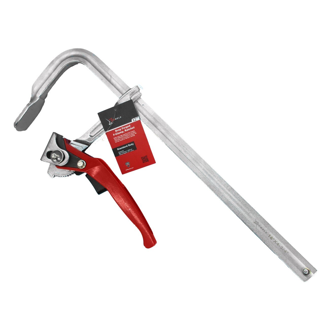 XTRweld XTRTCFR321200SD Clamp F Ratchet 1200 PSI 4.7" 32"