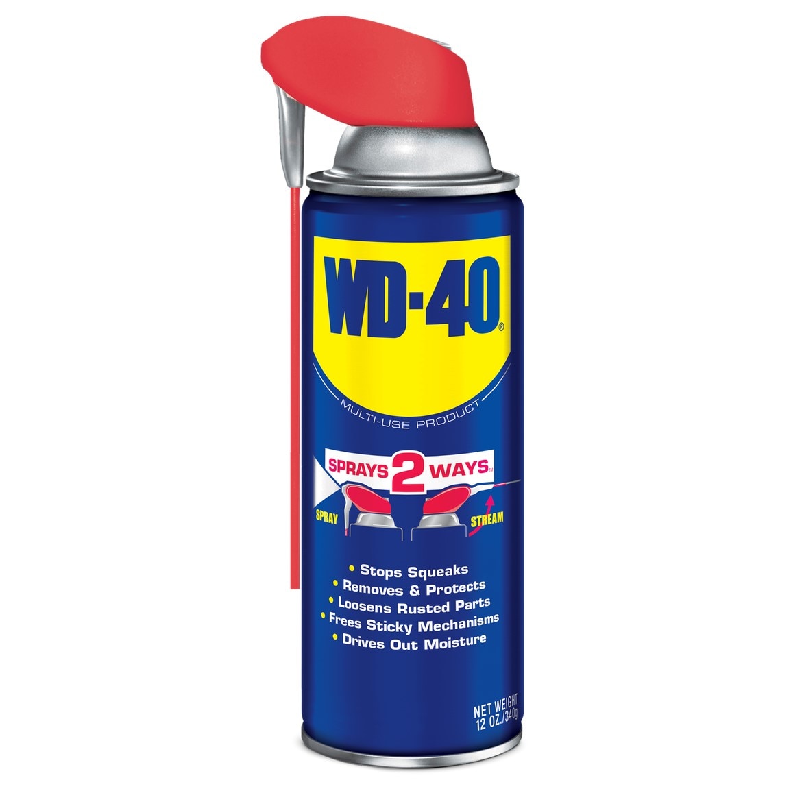 WD-40 WDF490040 Lubricant Smart Straw Multi-Use 11 oz Aerosol