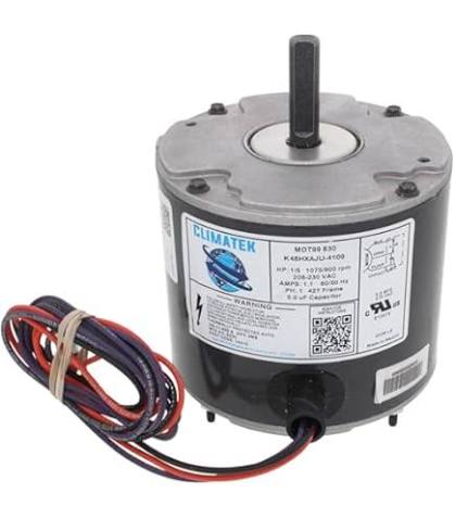 Nidec/Emerson Condenser Fan Motor 1/5 HP 1075 RPM 2