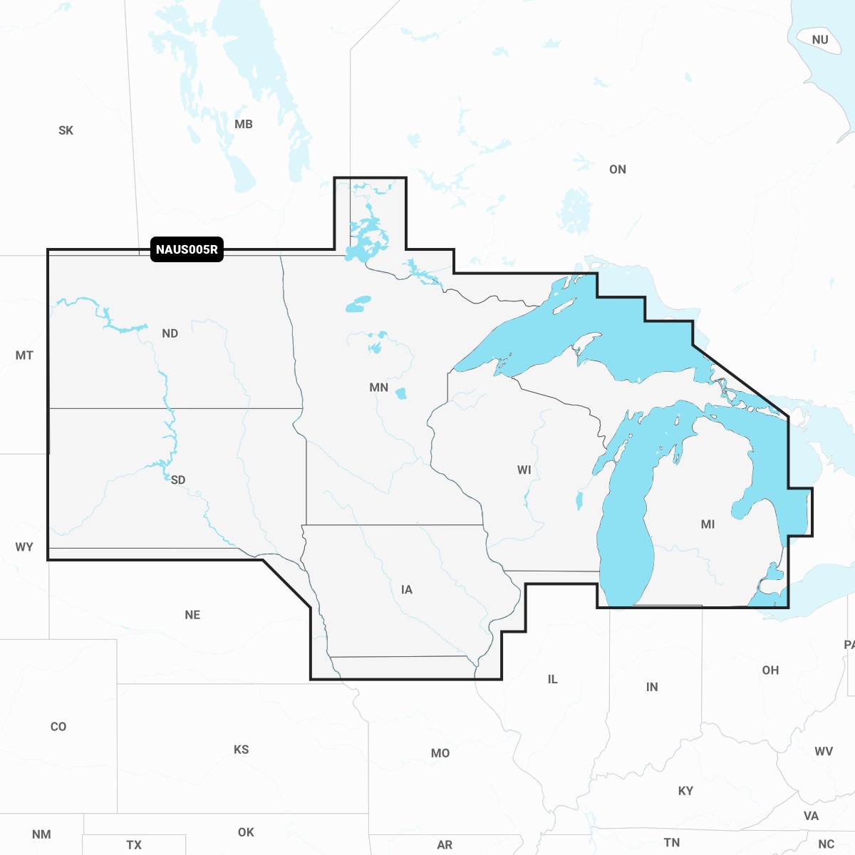Navionics 010-C1368-30 Plus NAUS005R U.S. North MicroSD