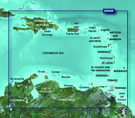 Garmin 010-C0731-00 VUS030R G3 Vision Southeast Caribbean