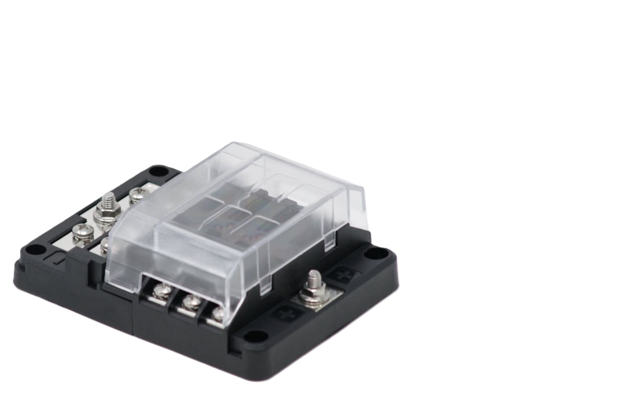EGIS 8025 RT Fuse Block 6 Circuit with Ground and LED Indication