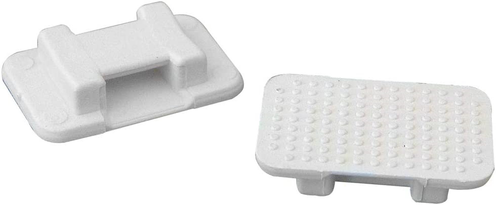 Weld AT-5-100 Mount AT-5 Wire Tie Large White 100 Pack