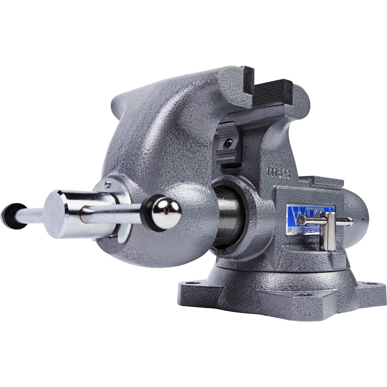 Wilton WIL28807 Tradesman 1765 6-1/2" Vise Round Channel 360 Degree Swivel Base
