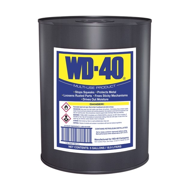 WD-40 WDF49012 Lubricant 5 gal Pail Multi-Use