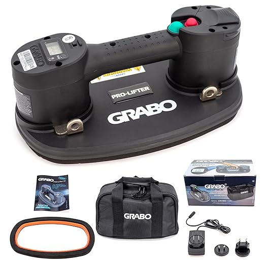 GRABO Pro Electric Vacuum Suction Cup Lifter