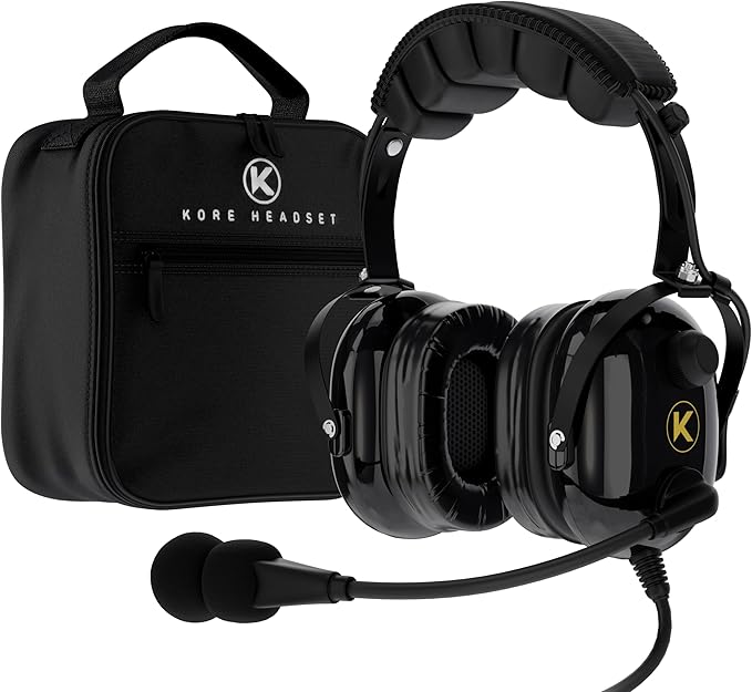 KA-1 General Aviation Headset for Pilots