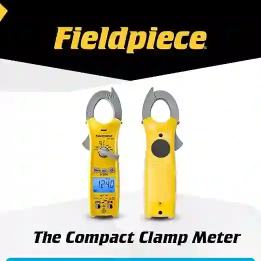Fieldpiece Compact HVACR Clamp Multimeter SC260 – True RMS Clamp Meter with Temperature, Capacitance & Backlight - Image 2