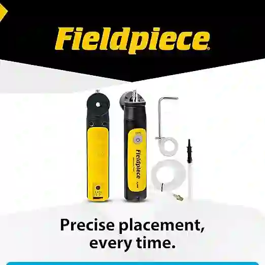 Fieldpiece - Job Link System Dual Port Manometer Probe Kit - JL3KM2 - Long Range Wireless All-in-One Static, Gas and Draft Pressure Gauge - HVAC Tools - Image 2