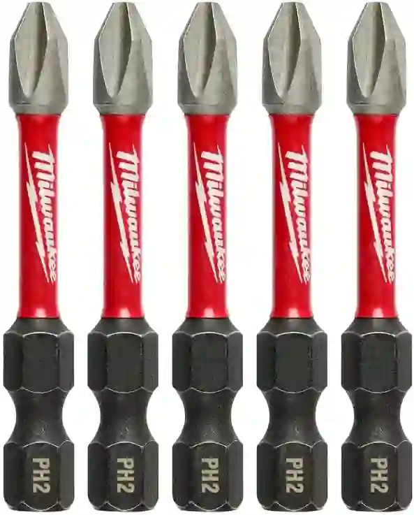 Milwaukee 48-32-4602 Phillips Power Bits 5 Pack