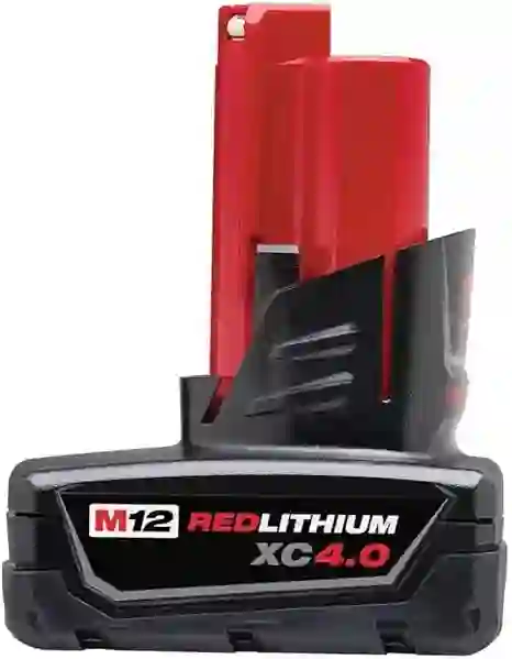 Genuine Milwaukee 48-11-2440 New M12 12v Red Lithium XC 4.0 Ah Battery