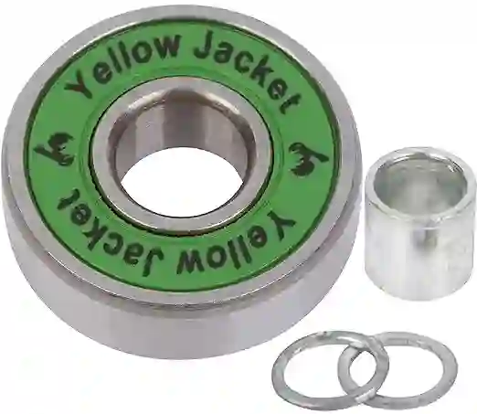 Yellow Jacket Premium Scooter Bearings, Kick Scooter, 608, ABEC 11, Jungle Green (Pack of 4) - Image 2
