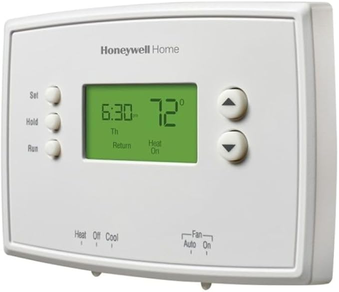 Honeywell Home RTH2300B1038 5-2 Day Programmable Thermostat, White