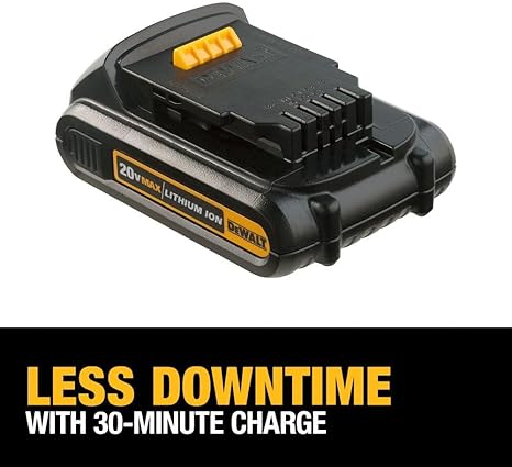 DEWALT 20V MAX Battery, Compact 1.5Ah (DCB201)