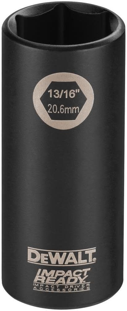 DEWALT DW2294 1-Inch IMPACT READY Deep Socket for 3/8-Inch Drive