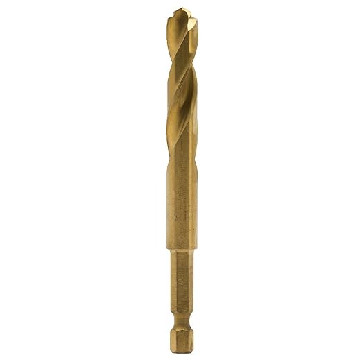 DEWALT DD5128 Impact Ready Titanium Nitride Coated Drill Bit, 7/16"