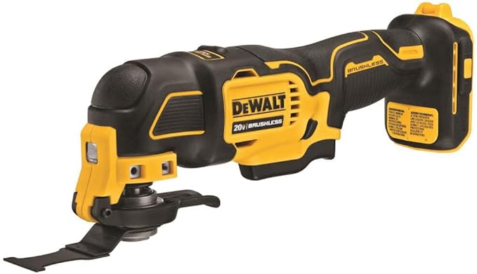 DEWALT ATOMIC 20V MAX* Oscillating Tool, Cordless, Oscillating, Tool only (DCS354B)