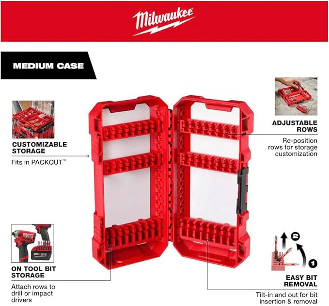 Milwaukee SHOCKWAVE Impact Duty Alloy Steel Drill and Screw Driver Bit Set (100-Piece)