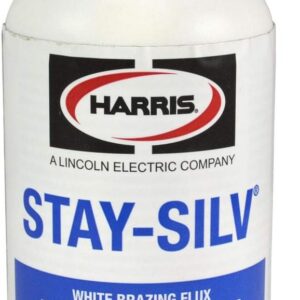 Harris Stay-Silv Silver White Brazing Flux Paste for Hi Temperature, SSWF7