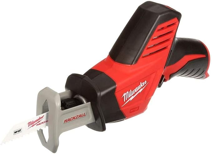 Milwaukee 2420-20 M12 12-Volt Lithium-Ion HACKZALL Cordless Reciprocating Saw (Tool-Only)