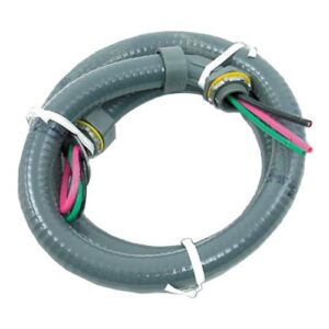 DiversiTech 6-12-6NMP Whip, 1/2x6ft, NM, #12 Wire, 30Amp