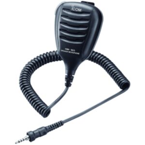 Icom HM-165 Speaker Mic w/Alligator Clip - Waterproof Marine , Boating Equipment