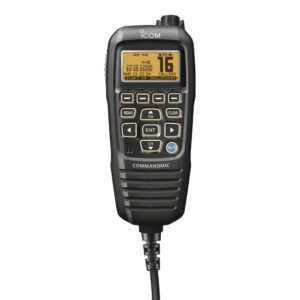 ICOM IC-HM-195B Command Mic IV for M424 VHF, Black