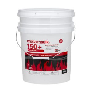 RectorSeal Metacaulk 150+ 66389 Firestop Sealant, Easy Application, Firestop, 5 Gal.