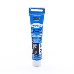 RectorSeal Tru-Blu 31780 Pipe Thread Sealant, Fast-Dry, Flexible Set Thread Sealant Designed for High Vibration Environments, PTFE Enriched, Plumbing, 1 3/4 oz