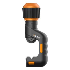 NAVAC NTC15 Tube Cutter | 1/8" to 1-5/8" Outside Diameter | 2 Sharp Cutting Blades | Ball Bearing Feature | Aluminum Alloy Copper Tube Cutter | 1 Year Warranty