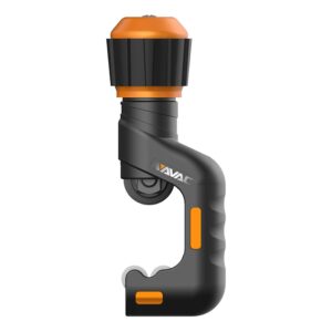 NAVAC NTC12 Tube Cutter | 1/8" to 1-1/4" Outside Diameter | 2 Sharp Cutting Blades | Ball Bearing Feature | Aluminum Alloy Copper Tube Cutter | 1 Year Warranty