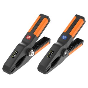 NAVAC NST1 Bluetooth Low Temperature Clamp - Wireless HVAC Temperature Clamp - Digital Display Compatible with NX1 NX1V Nexus Digital Manifold Gauge 450ft Range Accurate Thermistor Sensor 0.35 lbs