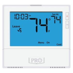 T855 Universal Programmable 7 Day Single Stage Thermostat (2H/2C)