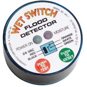 Diversitech Wet Switch Flood Detector, 8" x 1.55" x 9.6" (WS-1)